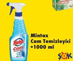 MİNTAX CAM TEMİZLEYİCİ 1000 ML